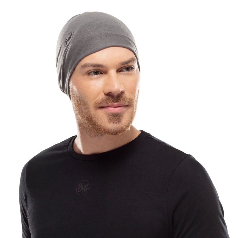 Buff CoolNet UV Neck Gaiter â€“ Solid Colors, UPF 50 Sun Protection, Breathable Cooling Face Mask & Headwear, 12+ Ways to Wear, Quick Dry, HeiQ Fresh Tech, Recycled Polyester, Sedona Grey, Adult Size - Image 1